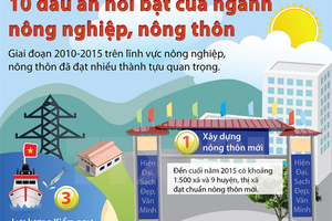 10 thành tựu nổi bật của nông nghiệp, nông thôn trong 5 năm qua