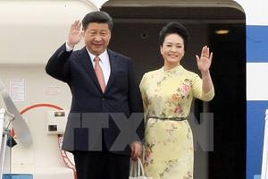 Chủ tịch Trung Quốc bắt đầu thăm cấp Nhà nước tới Việt Nam