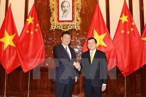 Chủ tịch nước Trương Tấn Sang hội đàm với ông Tập Cận Bình
