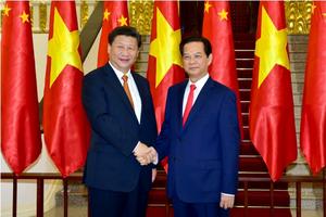 Thủ tướng Nguyễn Tấn Dũng hội kiến Tổng Bí thư, Chủ tịch nước Trung Quốc Tập Cận Bình