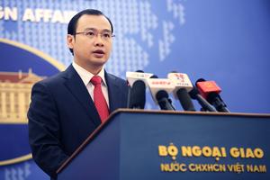 Người phát ngôn nói về phát biểu của ông Tập ở Singapore