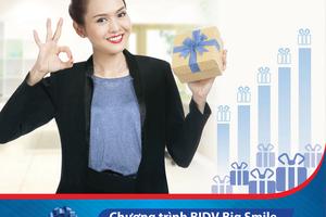 Tích lũy điểm thưởng – BIDV Big Smile! 