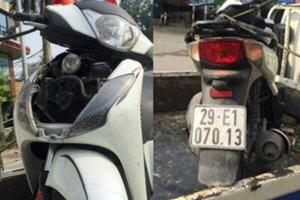 Đạo chích bỏ chạy khi gặp CSGT 