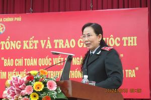 Tổng kết và trao giải 2 cuộc thi về ngành Thanh tra