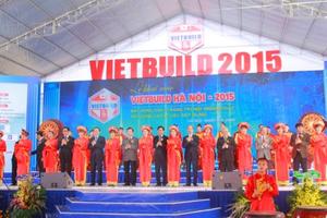 Gần 1.300 gian hàng tham dự Triển lãm Vietbuild 2015 Hà Nội lần thứ II