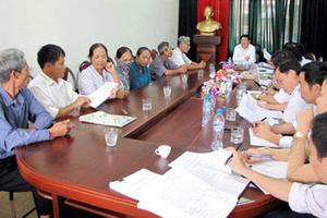 Tăng cường tiếp công dân, giải quyết khiếu nại, tố cáo