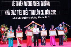 Lào Cai: Vinh danh nhà giáo tiêu biểu