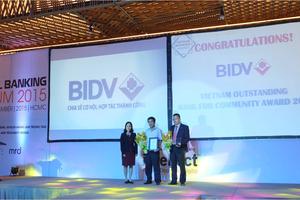 BIDV nhận giải thưởng Ngân hàng Điện tử Việt Nam tiêu biểu