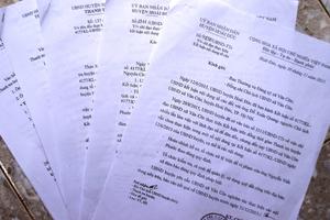 Huyện Hoài Đức “bất lực” nhìn xã bảo vệ sai phạm đến cùng?