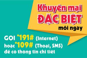 Quản lý đơn giản dữ liệu di động chỉ với mã số *191#