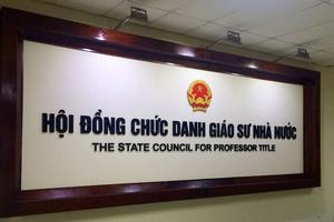 Xây dựng văn bản quy định tiêu chuẩn bổ nhiệm GS, PGS