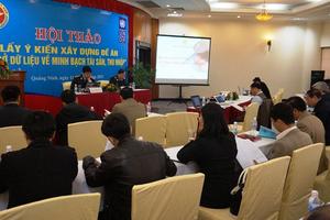 Xây dựng Đề án Cơ sở dữ liệu về minh bạch tài sản, thu nhập