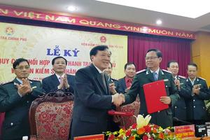 Thanh tra Chính phủ và Viện KSND Tối cao phối hợp chống tham nhũng