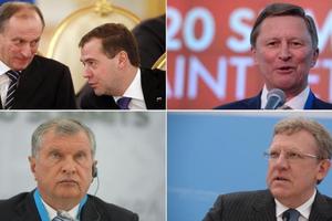 Những nhân vật thân tín nhất trong nhóm lãnh đạo của Tổng thống Putin