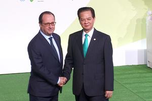 Thủ tướng Nguyễn Tấn Dũng dự phiên khai mạc COP 21