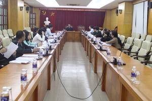 Họp bàn xây dựng thể chế và cải cách hành chính năm 2016