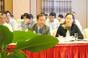 Phó Tổng Thanh tra Lê Thị Thủy dự hội nghị quản lý đất đai