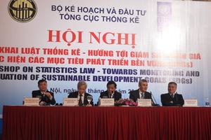  Hội nghị Triển khai Luật Thống kê