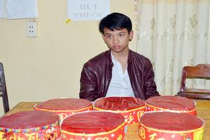 Bắt giữ đối tượng vận chuyển 7,5 kg pháo nổ