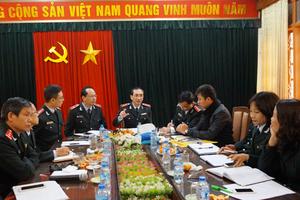 Phó Tổng Thanh tra Đặng Công Huẩn thăm, làm việc với Báo Thanh tra