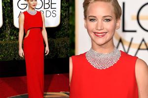 Jennifer Lawrence vào top mặc đẹp nhất Quả Cầu Vàng 2016