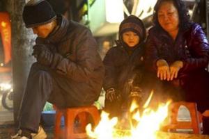 Miền Bắc đón Tết trong giá rét