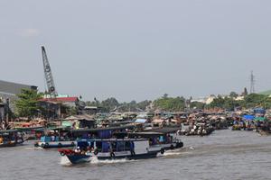 Cần Thơ 'cháy' vé tàu du lịch chợ nổi Cái Răng