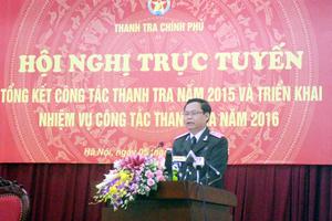 Ngành Thanh tra tổng kết công tác năm 2015