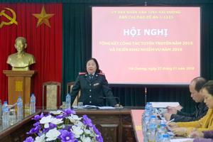 Tiếp tục triển khai thực hiện Đề án 1-1133 có hiệu quả