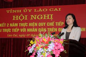  Tổ chức gần 1.300 cuộc tiếp xúc, đối thoại trực tiếp với nhân dân