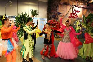 Rộn rã lễ hội hoa xuân Bà Nà Hills