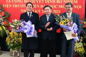 Bổ nhiệm Viện trưởng Viện Đại học Mở Hà Nội