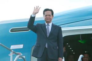 Thủ tướng tới California dự Hội nghị Cấp cao ASEAN-Hoa Kỳ