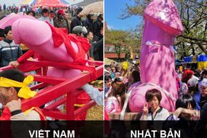 Lễ hội rước “của quý”: Việt Nam không bắt chước Nhật Bản