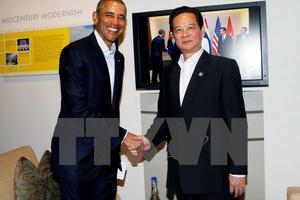 Thủ tướng Nguyễn Tấn Dũng hội kiến Tổng thống Mỹ Obama