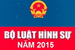 Triển khai thi hành Bộ luật Hình sự