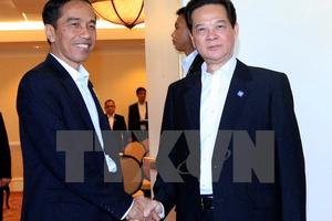 Thủ tướng Nguyễn Tấn Dũng gặp Tổng thống Cộng hòa Indonesia