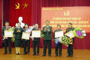 Kỷ niệm 86 năm thành lập Đảng, tổng kết công tác năm 2015
