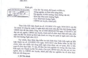 Chậm thực hiện kết luận, hàng loạt cán bộ bị kiểm điểm