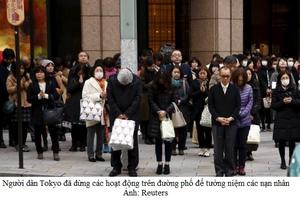 Nhật Bản: Tưởng nhớ các nạn nhân sóng thần 