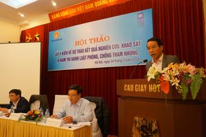 Người dân “bình chọn” tham nhũng là vấn đề nghiêm trọng số 1