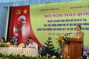 Giảng dạy phòng, chống tham nhũng ở nhà trường vẫn... hàn lâm