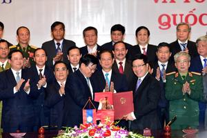 Việt Nam - Lào: Duy trì đường biên giới hòa bình và bền vững
