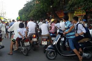 Đuổi học 1 tuần nếu HSSV vi phạm pháp luật giao thông nhiều lần