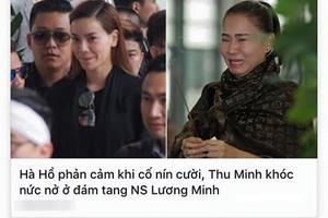 Biểu cảm của Hồ Ngọc Hà bị soi trong tang lễ: Nếu đã khắt khe, hãy đặt đúng chỗ!