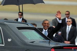 Tổng thống Mỹ Obama và phu nhân bắt đầu thăm chính thức Cuba