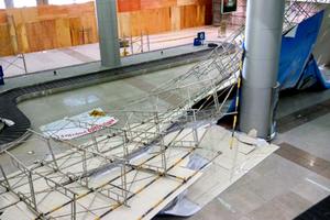 Sập giàn giáo ở nhà ga quốc tế Tân Sơn Nhất