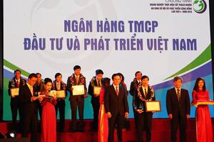 BIDV nhận giải thưởng "Doanh nghiệp thực hiện tốt an sinh xã hội" lần thứ 4