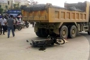 Tài xế xe ben có cố tình cán chết người?
