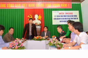 Lấy ý kiến dự thảo thông tư về nghiệp vụ thanh tra chuyên ngành